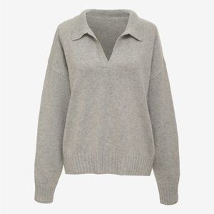 Rumored - oversized cotton knit polo - never worn - brand new with tags